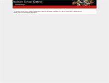 Tablet Screenshot of jacksonscholarships.nicwebdesign.com